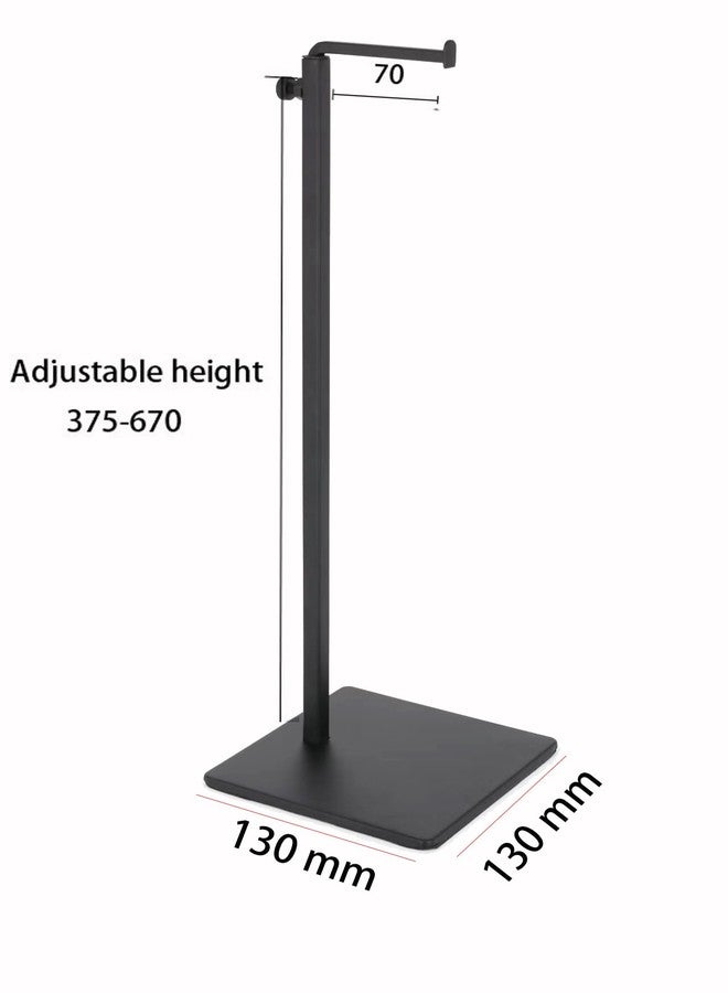 homingyo Metal Handbag Display Stand, Adjustable Purse Hook Rack, Bag Organizer Stand (black) - Image 3